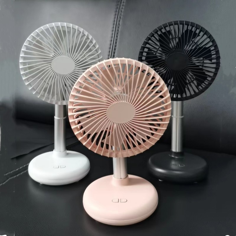 Desktop fan, USB charging, mini four-speed adjustable, small fan, silent, strong wind force, small electric fan for the office pic 20