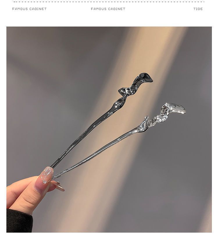 发簪新中式清冷感女高级感古风盘发簪子现代简约小众设计发钗头饰详情7