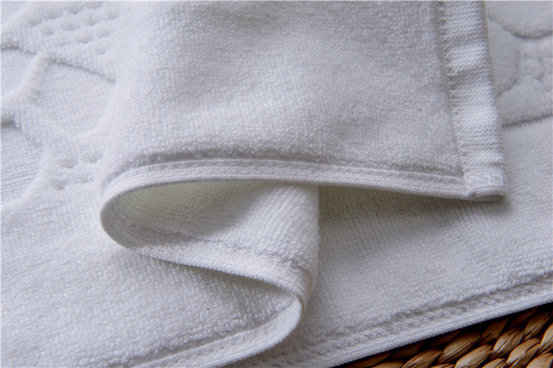 Factory supply of 16-count spiral plain woven pure cotton hotel towels, beauty salon bath towels, hotel and homestay wholesale square towels pic 31