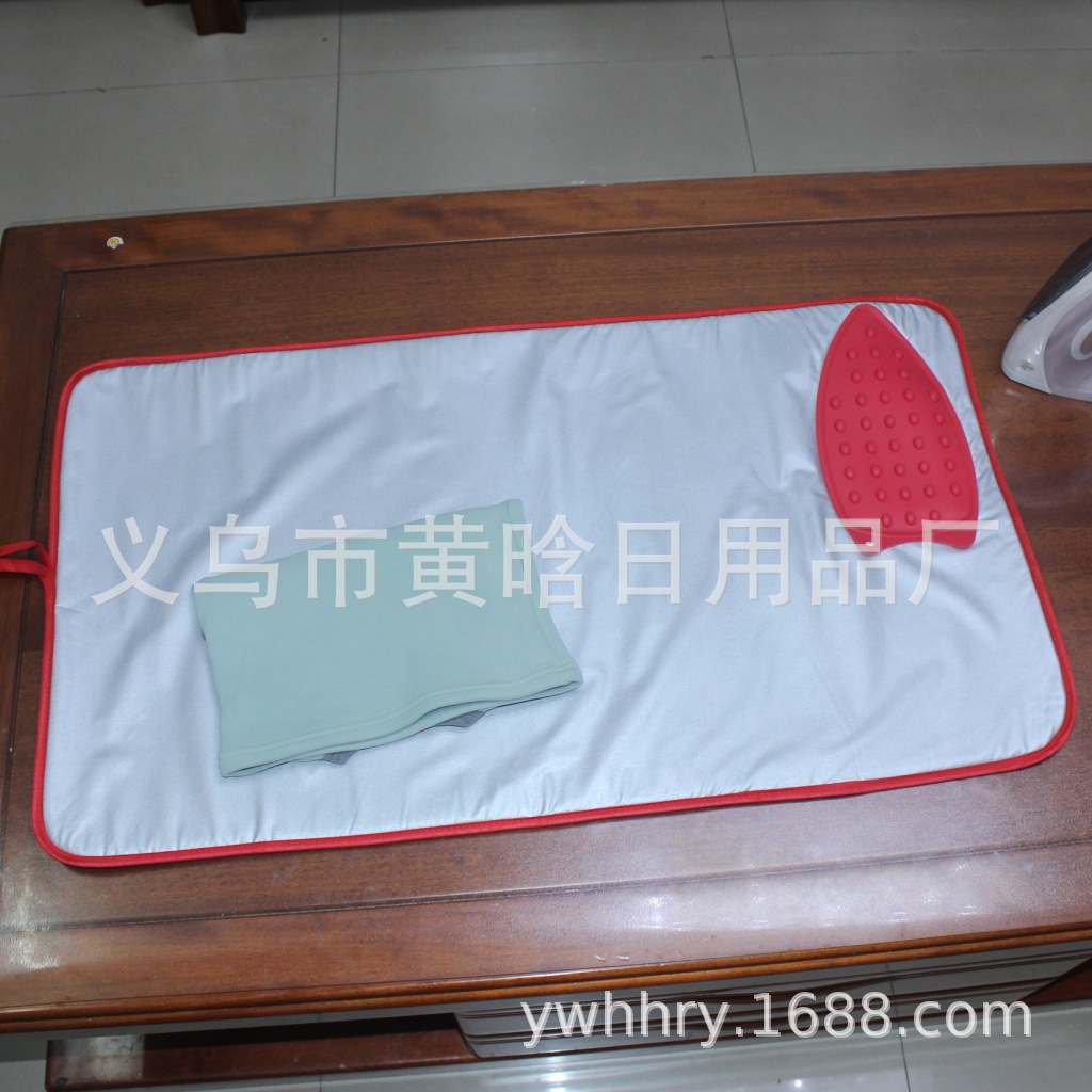 【LOVELY HOME】【 Chi Jia 】 Clothing Ironing Pad Silicone Ironing Pad All-Cotton Silver-coated High-temperature Resistant Ironing Pad Foldable Portable Ironing pad Home Ironing pad pic 5