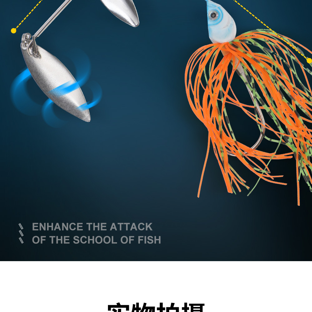 渔安 215件路亚饵套装 渔具配件套装跨境电商鱼饵硬饵软饵套装详情12