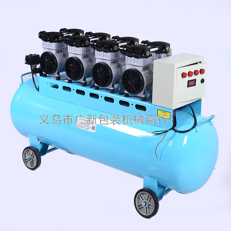 Silent oil-free air compressor 1500*4-160L silent air pump spray painting woodworking air compressor pic 7