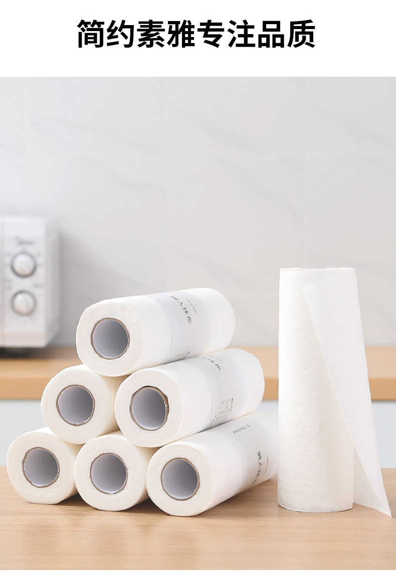 懒人抹布干湿两用厨房加厚去油洗碗布可水洗家用吸水一次性无纺布详情9