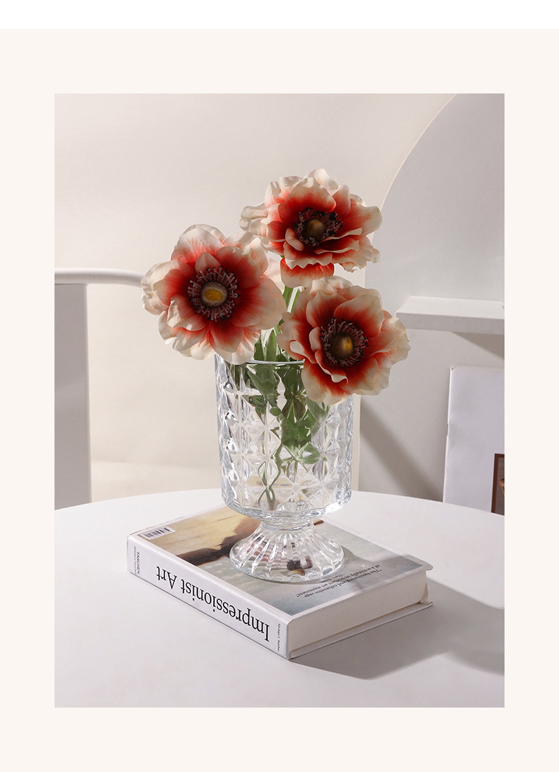 贝汉美轻奢透明玻璃花瓶摆件客厅高颜值ins水培插花网红简约花器工艺品详情10