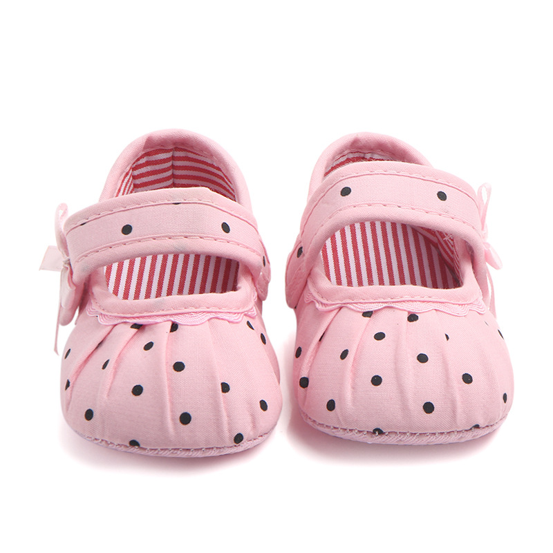 Autumn new polt-pleat Velcro baby walking shoes for export wholesale, baby walking shoes D0689 pic 6