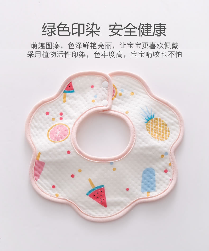 Encaje algodón bebé recién nacido babeo toallitas cuatro estaciones hombres y mujeres bebé babero impermeable babero recién nacido nuevo estilo tidal 0 pic 17