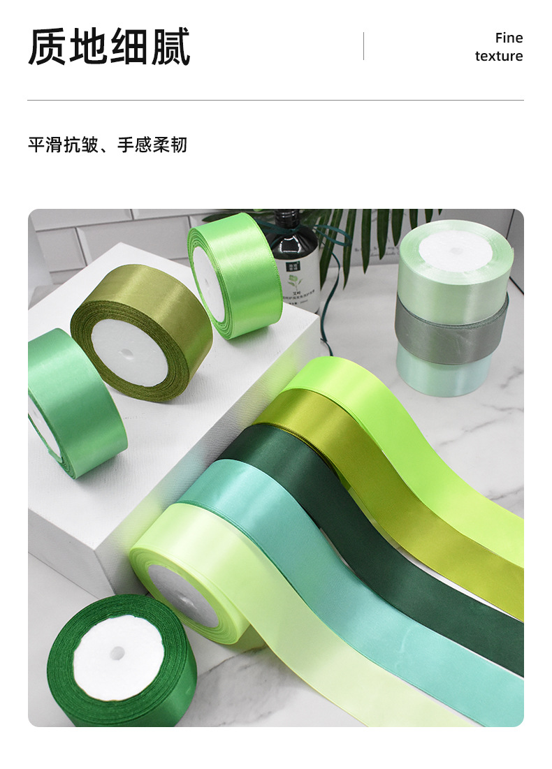 Wholesale 4cm ribbons, diy handmade rose ribbons, cake boxes, flower decoration ribbons, wedding car red webbing pic 5
