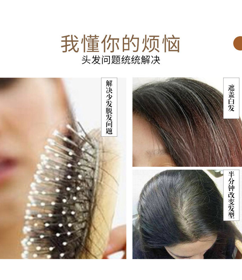 Xuchang wigs, Bob hairstyle, short real hair, medium-long collarbone hair, simulated slit air bangs wigs, head covers wholesale pic 9