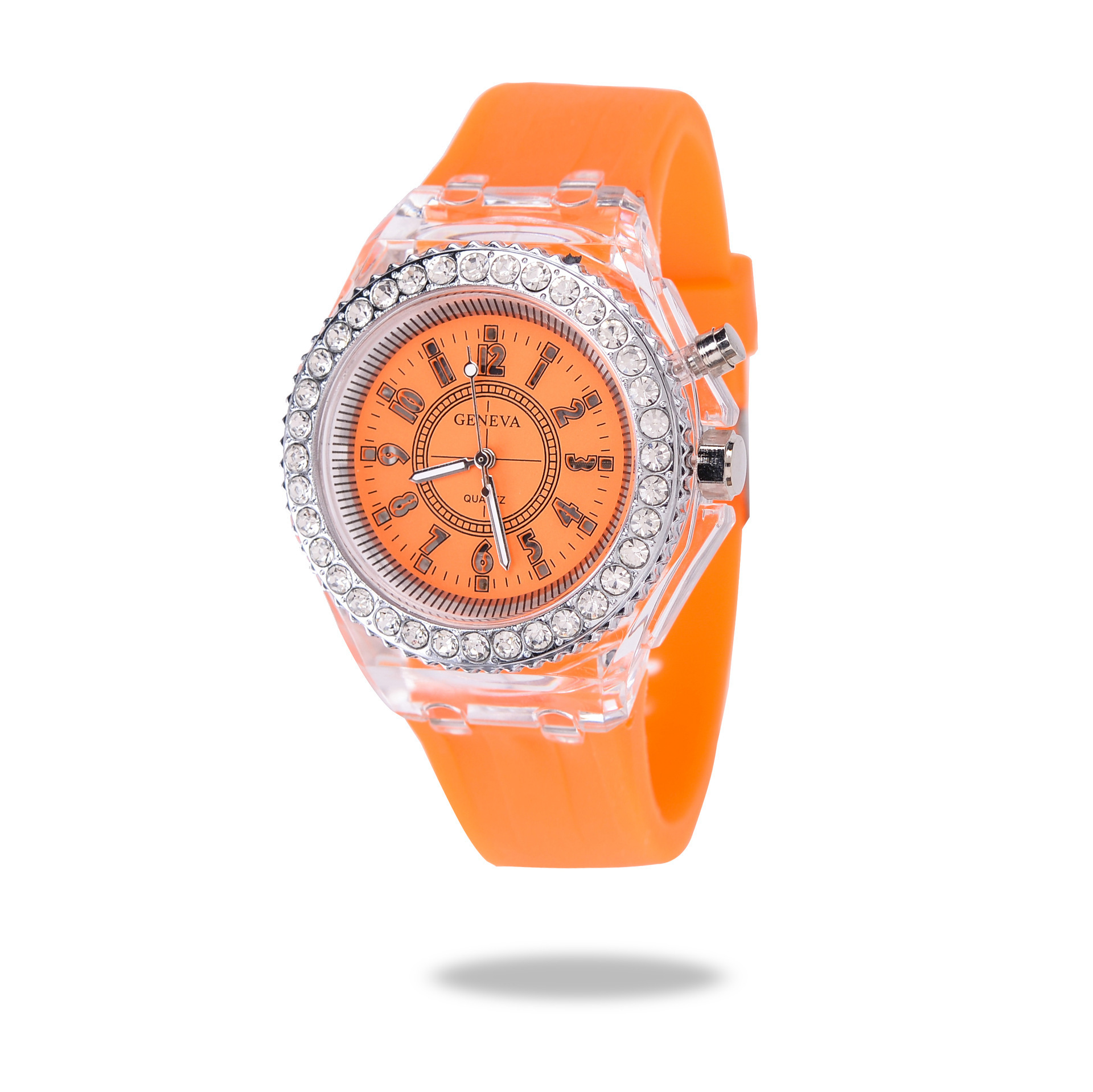 Ins-style illuminated watches, personalized Harajuku Korean version, fashionable and trendy LED fluorescent couple watches for boys, girls, primary and secondary school students pic 50