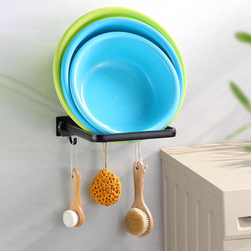 Washbasin stand, no need for drilling, wall-mounted bathroom storage rack, bathroom basin stand, basin storage rack, washbasin hanging wonder pic 9