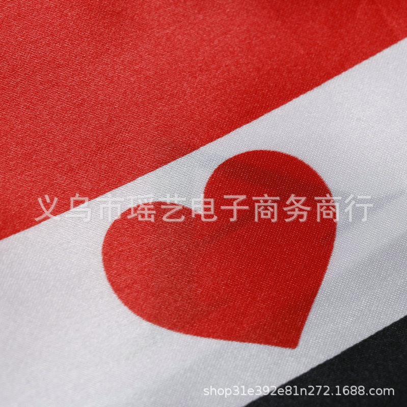 伊拉克国旗围巾 长138*13 供应世界各国国旗围巾详情15