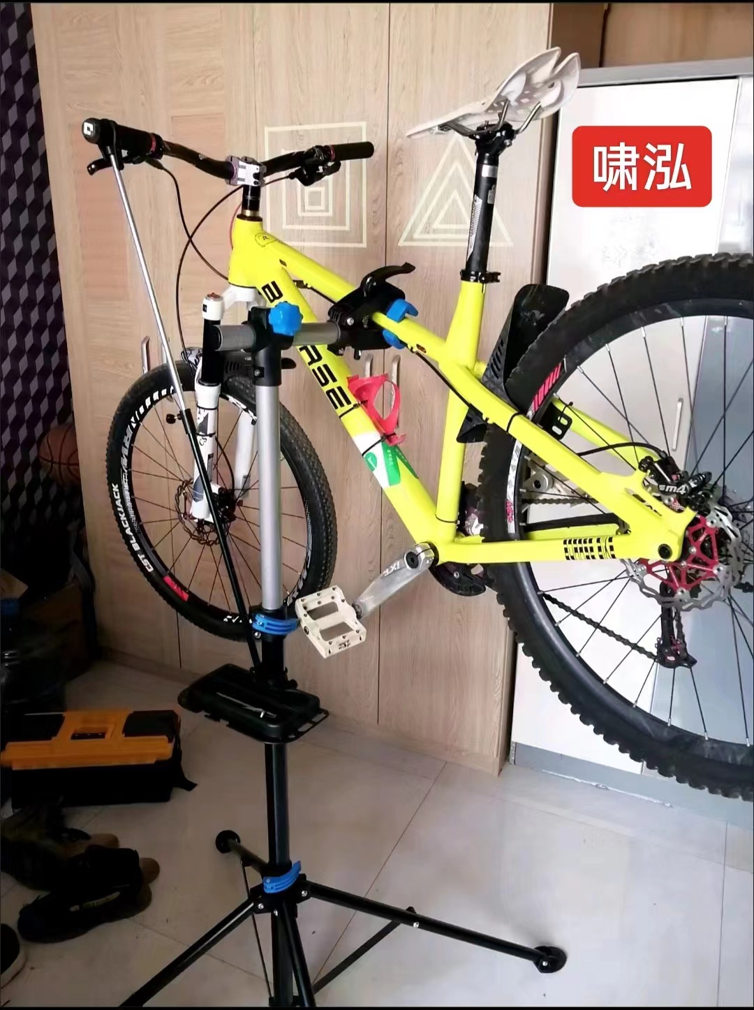 自行车调试台，自行车修车架，自行车安装架，自行车多功能修车架详情5