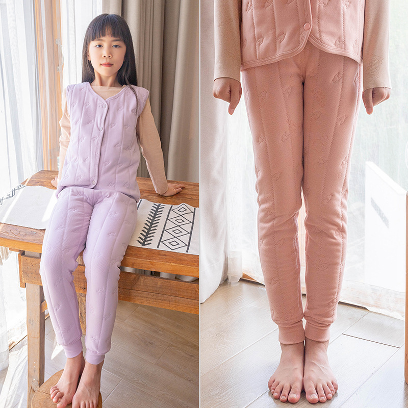 儿童保暖裤冬季加绒加厚内穿女童男童棉裤羊毛秋裤中大童详情13