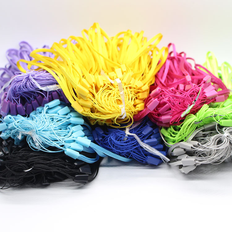 彩色ins潮流绳子涤纶miu系尼龙绳挂件彩色打结细绳编织绳潮包挂绳详情3