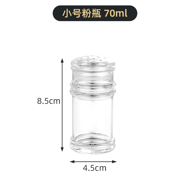 Toothpick holder, acrylic PS transparent plastic, pepper bottle, toothpick bottle, toothpick box, kitchenware pic 4
