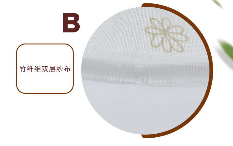 Combed bamboo cotton double-layer printed gauze baby Class a home wear bamboo cotton gauze fabric bamboo fiber gauze pic 33