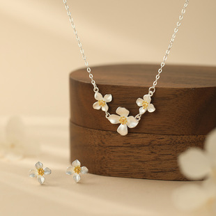 阿宝S999足银碎银星星手链气质淑女极简韩版时尚文艺潮流手饰代发详情3