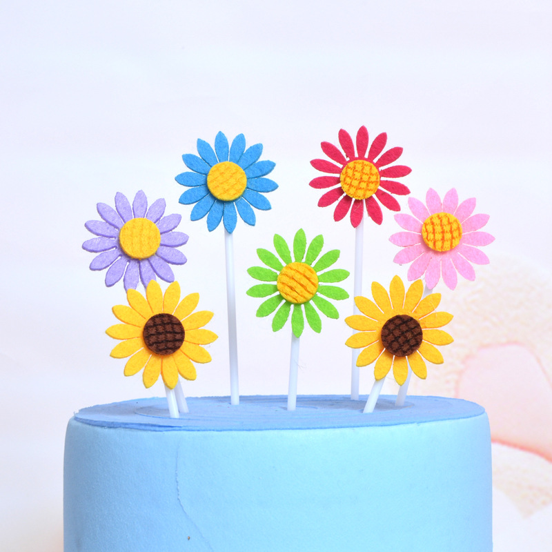 节日用品批发网红创意铂金小星星蛋糕装饰插牌百搭生日蛋糕装饰插牌 5个装详情19