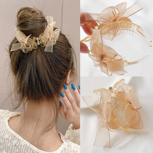 Large-sized hair clips for women, Korean style headwear, bangs clips, side hair clips, back of the head, duckbill clips, new plastic hair clips pic 11