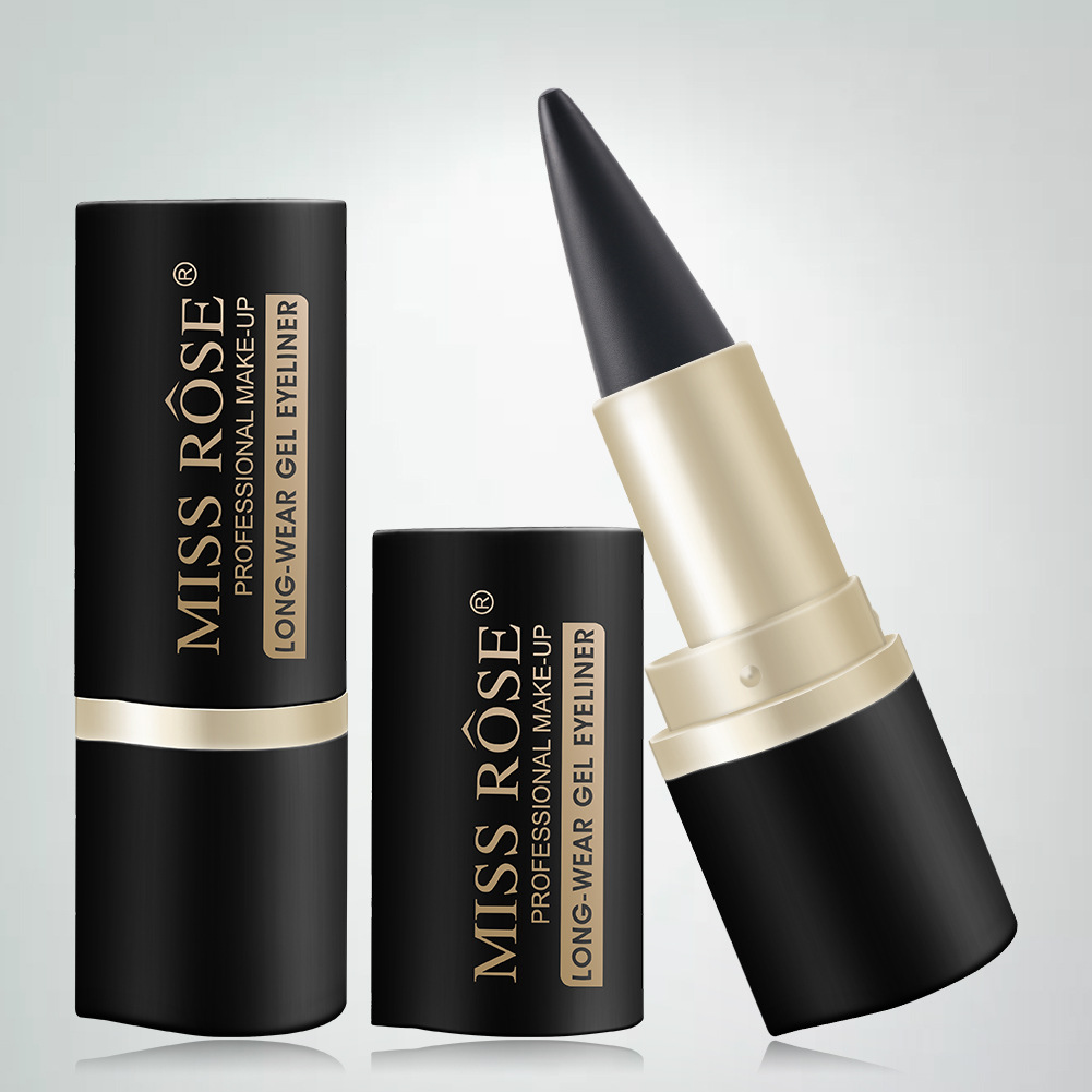 MISS ROSE Black Waterproof eyeliner Cream for export wholesale, exclusively for export pic 16