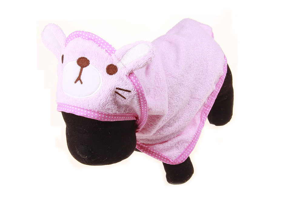 宠物浴巾可爱小动物吸水浴袍 宠物狗狗毛巾 6款3个规格详情5