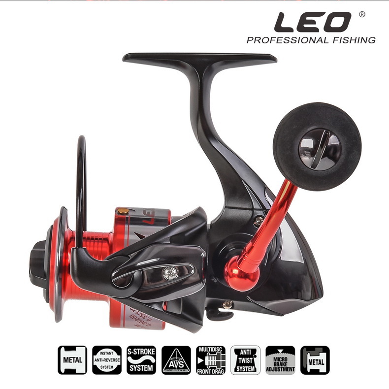 28098 LEO/ LeOU [GA Series Metal Spinning Wheel Fishing Gear] Metal rocker arm Aluminum alloy line cup fishing gear pic 12