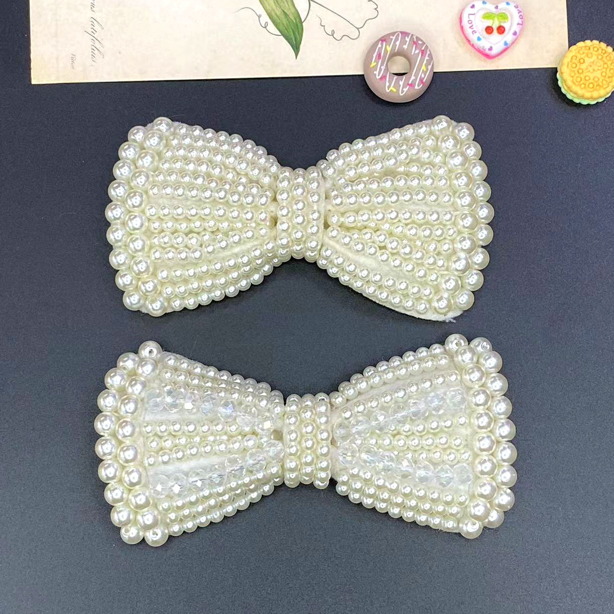 韩版蝴蝶结发饰配件鞋帽服配件包包多种用途配件批发源头厂家直销详情6