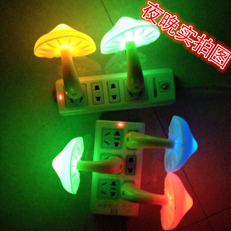Light-controlled mushroom night light pic 4