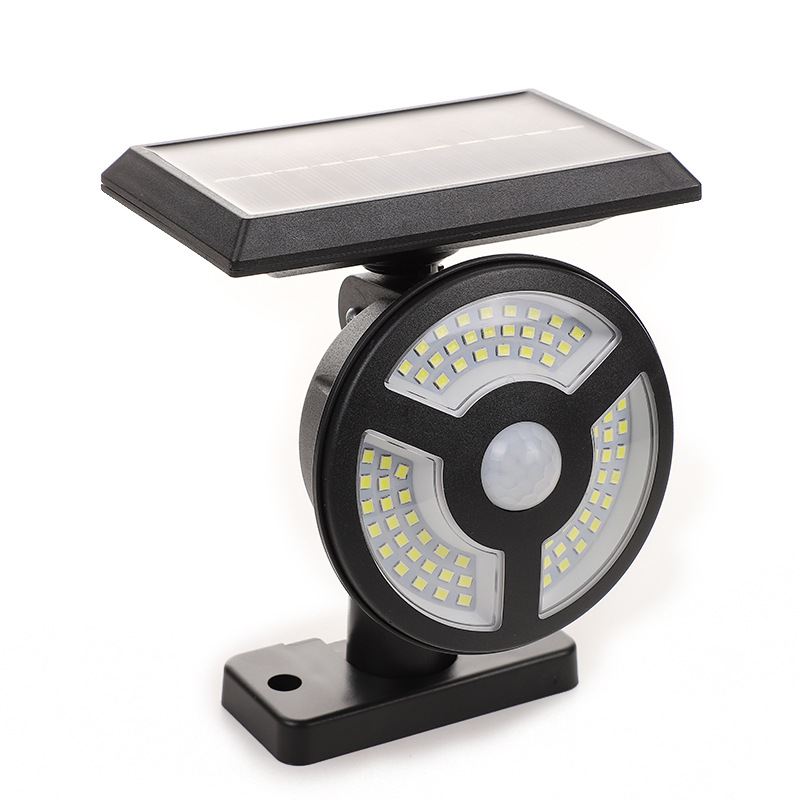 New cross-border solar wall-mounted floor plug dual-purpose lamp, led garden lighting lamp, dual-head outdoor lawn lamp pic 11