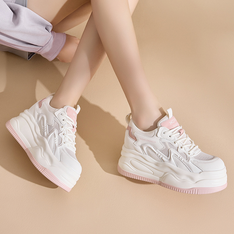 女鞋2024休闲运动老爹鞋子女士小白鞋透气女夏季凉鞋女详情19