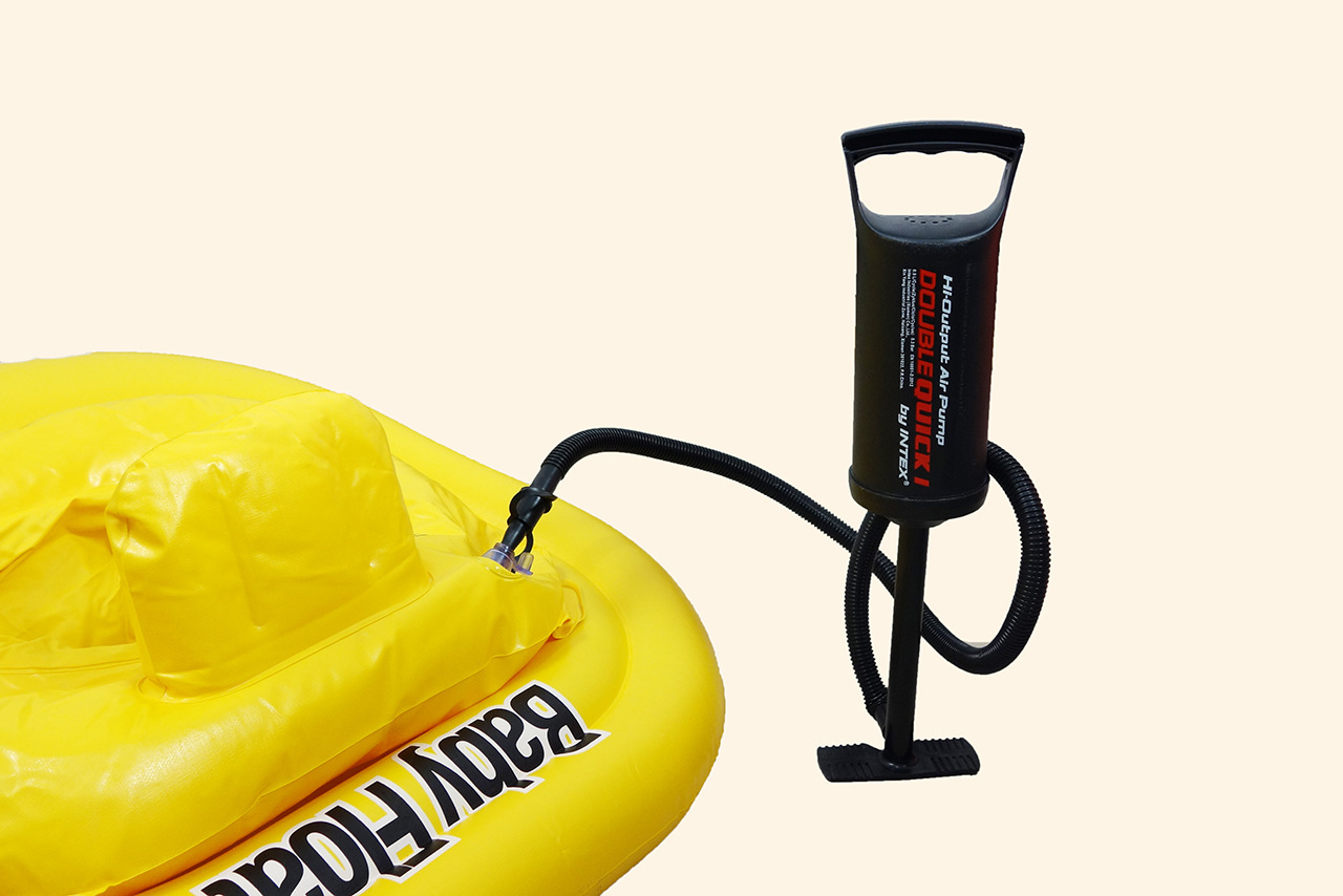 INTEX68612 effortless air pump, manual air pump for water swimming pools, air cushion bed inflation, water pool air blowing tool pic 9