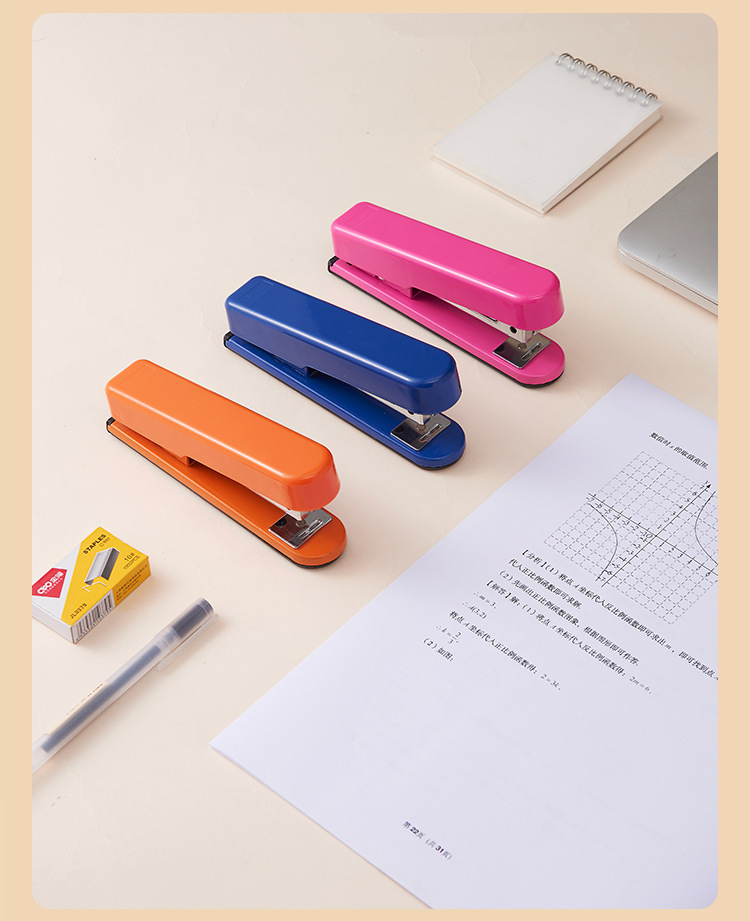 长城订书机批发办公用品12号办公文具 钉书机订书器 起钉器详情12