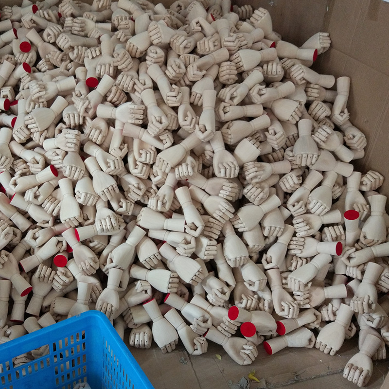 Wooden hand, wooden joint hand, wooden hand model, 10-inch wooden hand ornament, movable wooden hand sketch painting wholesale pic 5