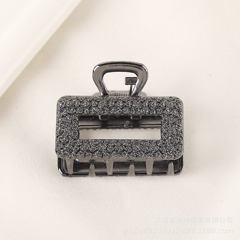 Cross-border korean version alloy plating hairpin tarjeta de pelo simple influencer mujer pelo agarrar moda versátil chao-chan liu clip pic 6