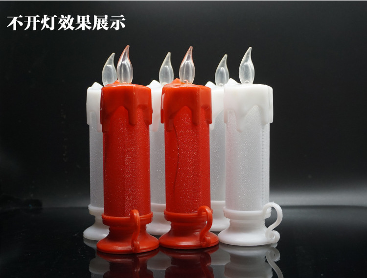 Wholesale LED electronic candle lights from the manufacturer for wedding romance, birthday and Christmas decoration, as well as wedding celebration simulation candle lights pic 4