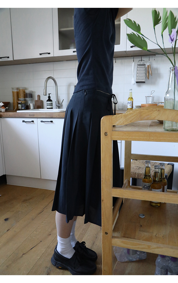 Simple and comfortable, zero-pressure, skin-friendly Tencel wool drape T-shirt, round-neck slim short-sleeved top 00113 pic 20