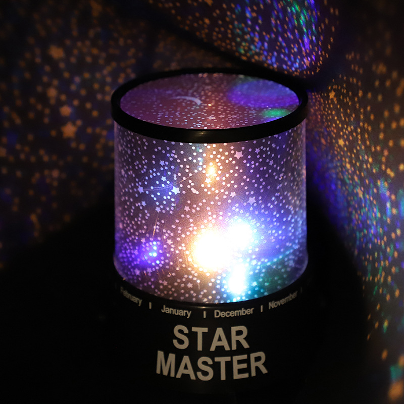LED星空伊人投影仪 星空灯七彩小夜灯安睡灯新奇热卖跨境地摊货源详情2