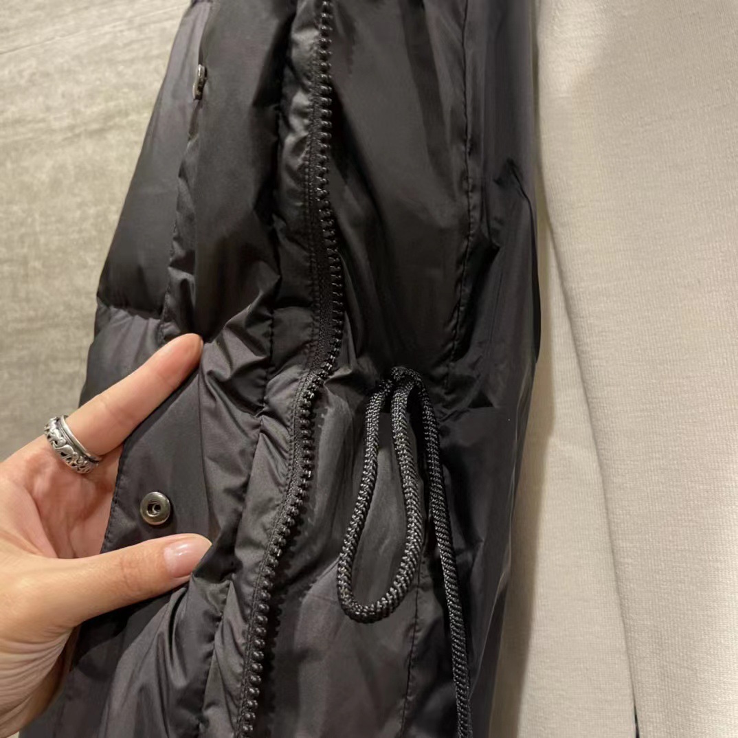 XG1613 Goose down style slimming and waist-cinching down bread dress for women in autumn and Winter 2022 New pic 16