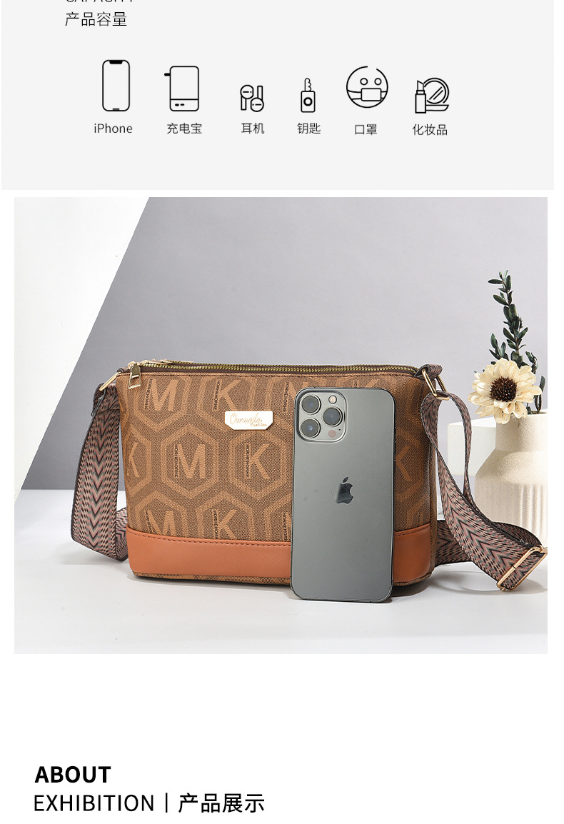 Crossbody bag tote bag mujer 2025 nueva bolsa de un solo hombro de gran capacidad bolsa de sentido de alto nivel fábrica pic 11