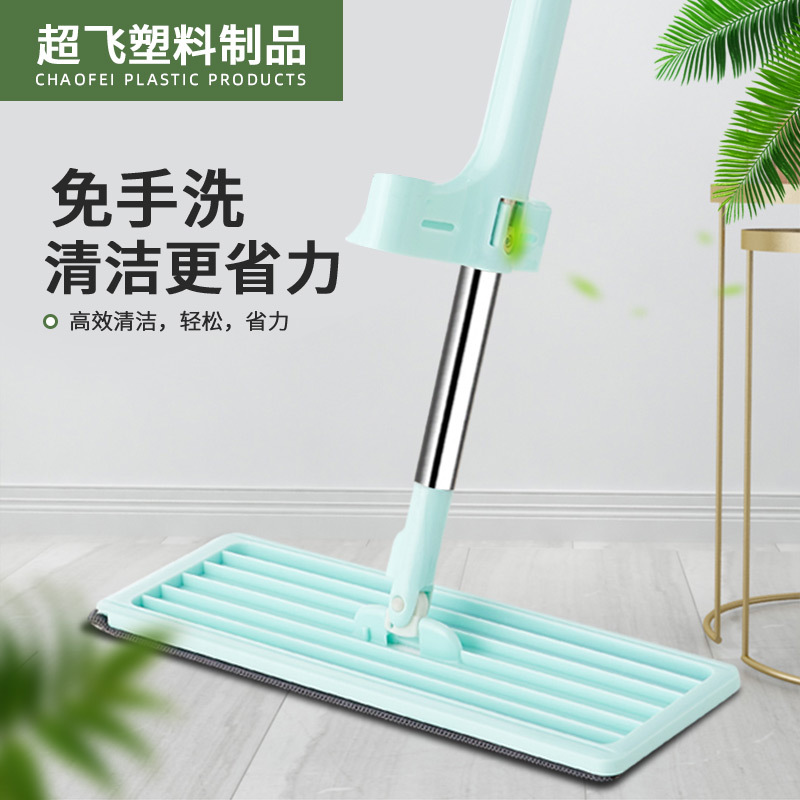 旋转拖把带桶免手洗懒人拖地神器老式墩布套装手压带轮礼品拖把桶0212详情6