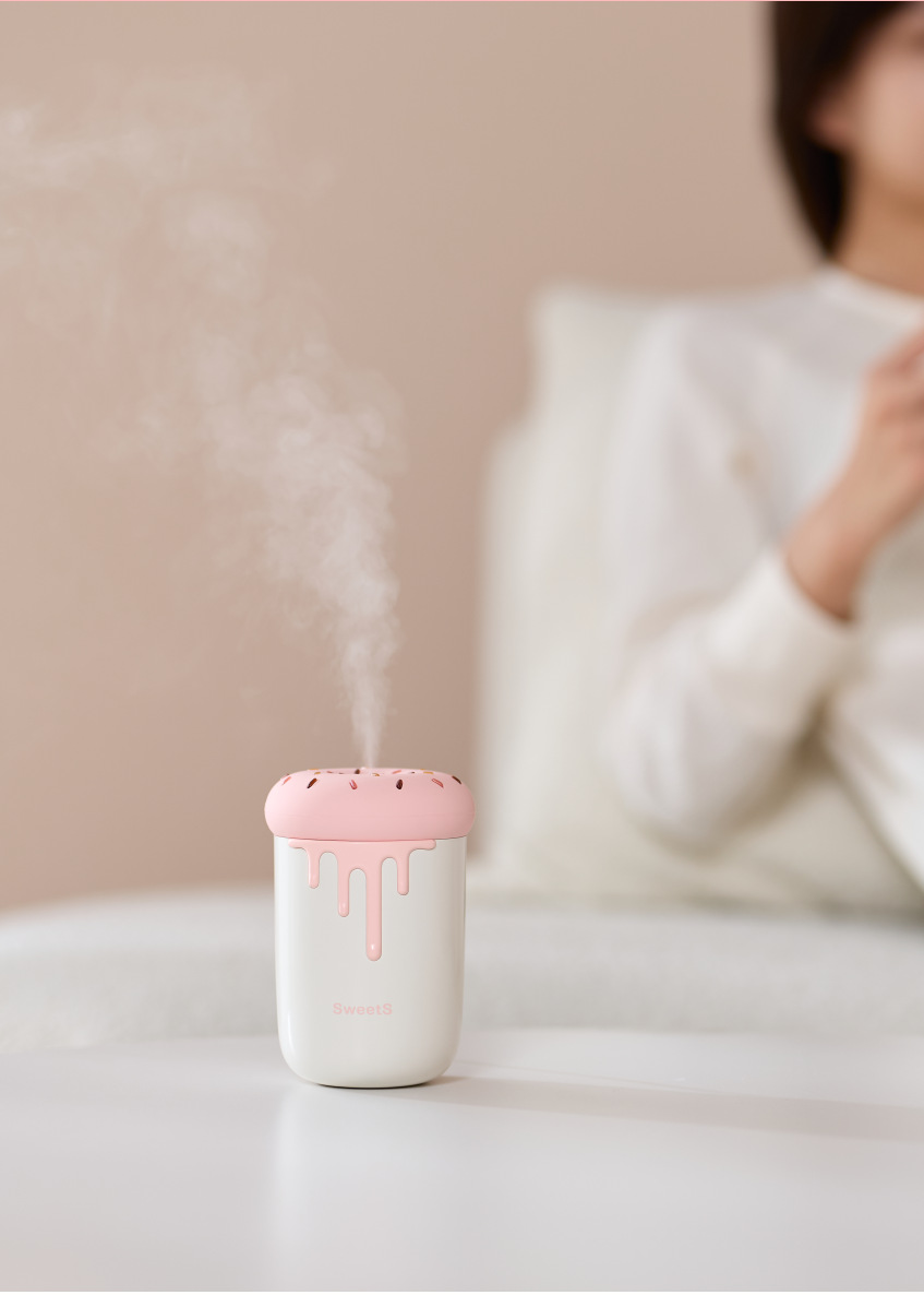 Cross-border Creative 369 Sweetheart Humidifier, Creative Mushroom Ice Cream Cup, Cartoon Mini with Ambient Color Lights for Hydration pic 24