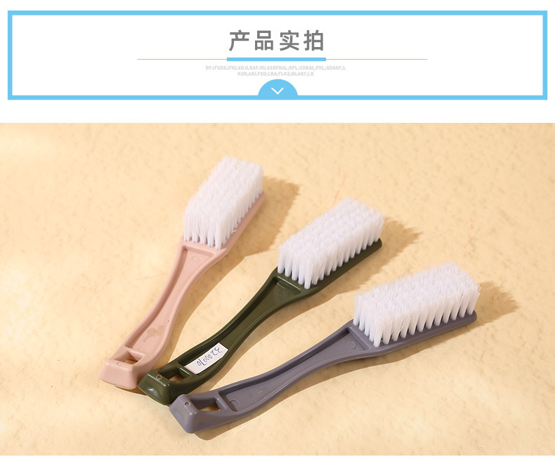 G1368081 soft-bristled shoe cleaning brush, simple shoe washing and laundry brush, laundry board brush, shoe brush wholesale manufacturer pic 8