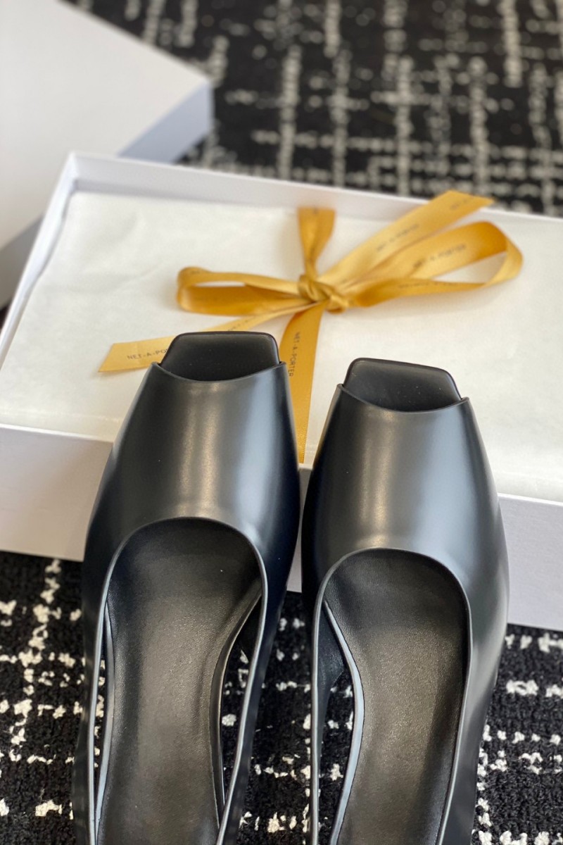 高端外贸2024春夏上新时尚女士方头鱼嘴凉鞋法式时髦气质高跟鞋详情4