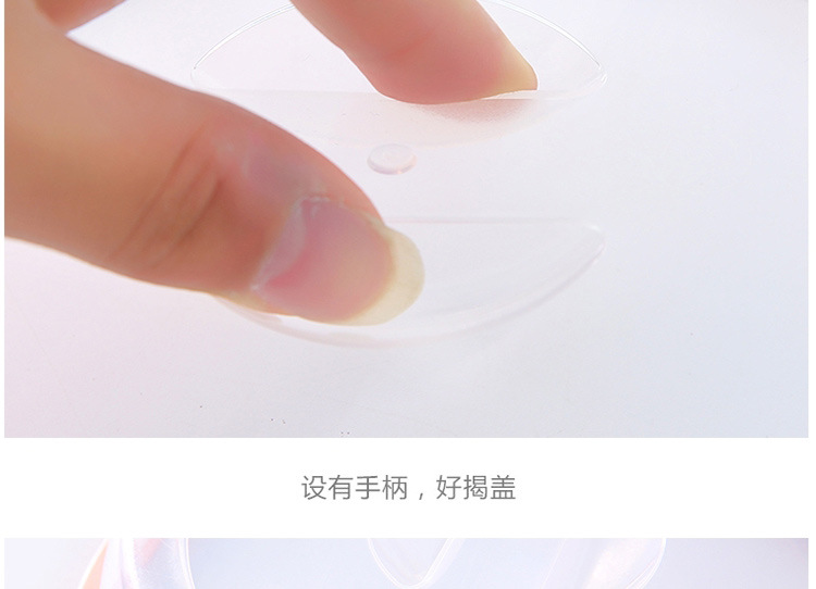 Stackable refrigerator fresh-keeping lid, microwave oven-specific heating oil-proof lid, bowl lid, plate lid, multi-purpose sealing lid pic 9