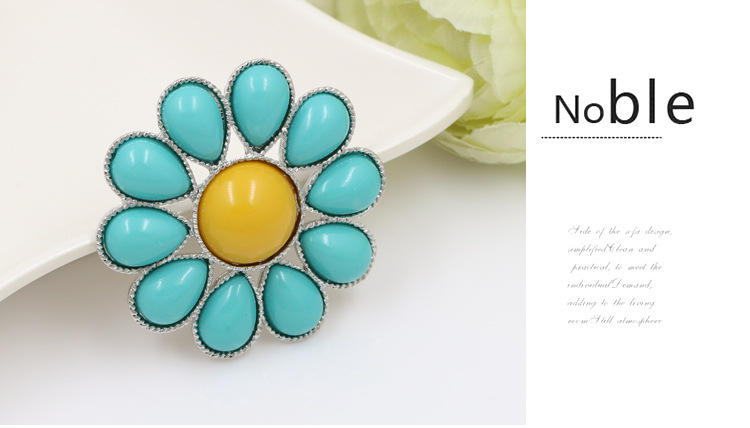 新款同款山茶花胸针字母防走光五角星胸花蜜别针配饰批发详情2