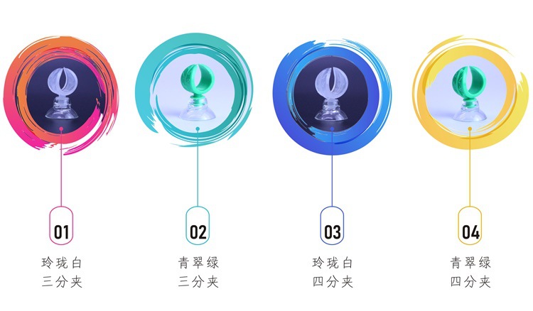 The fish tank and aquarium use leaf-shaped water pipe clamps to fix the filter bucket, flexible hose, heating rod, and feeding pipe for water inlet and outlet, etc pic 5