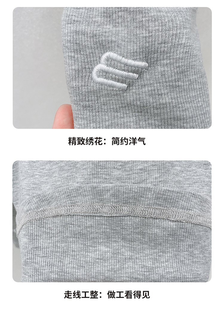 女童T恤春季2025新款韩范修身小女孩连帽上衣儿童长袖春装详情22