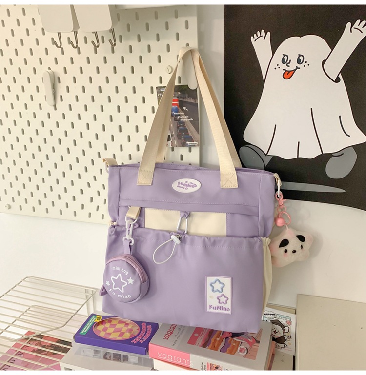 书包初中女生高中生小学生三到六年级大容量高颜值轻便软双肩背包详情37