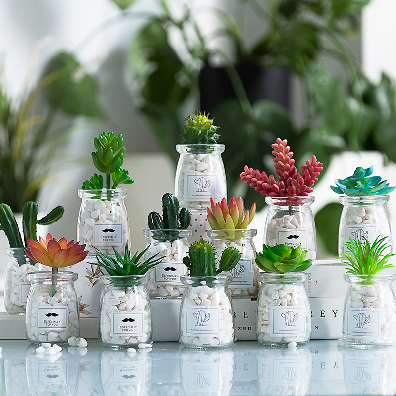 Artificial plant simple decorative flowers pic 2