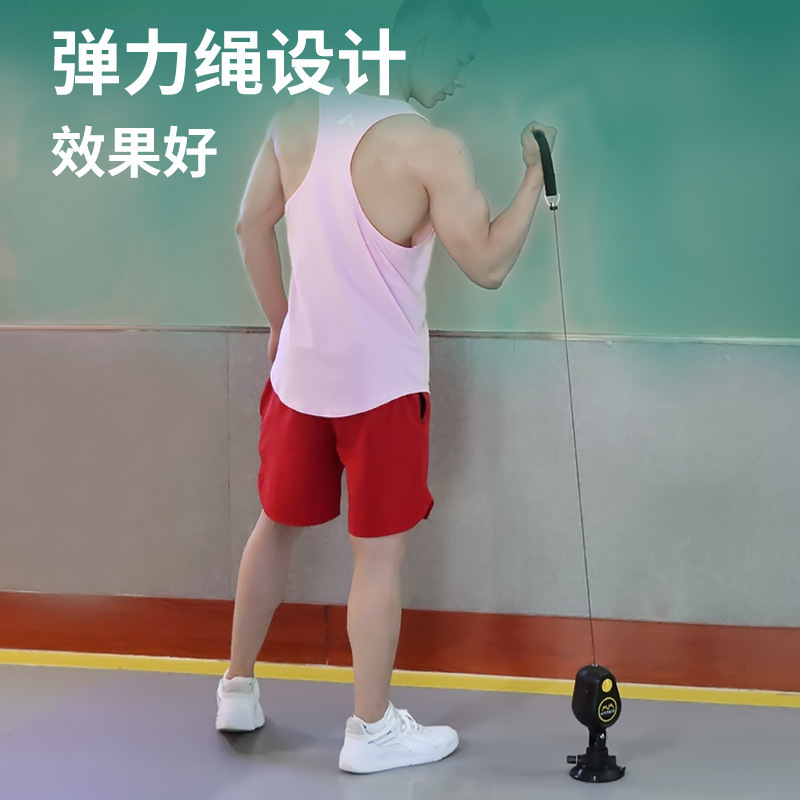 Household resistance bands, cross-border export commercial fitness equipment, suction cup rope movement trainers pic 2